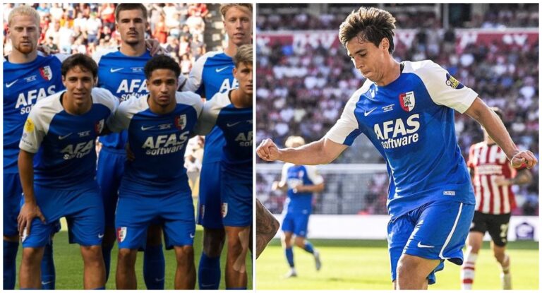 Mateo Chávez y AZ Alkmaar arrasan al PSV Eindhoven y ganan la Supercopa de la Eredivisie 2026