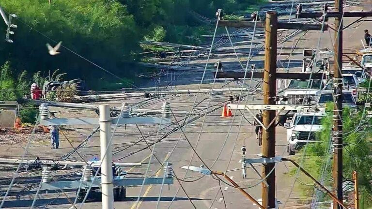 Lluvias y vientos causan daños en infraestructura de Cajeme sin lesionados