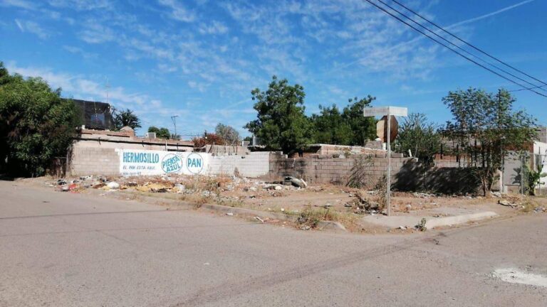 Ayuntamiento de Hermosillo lanza operativo contra lotes baldíos