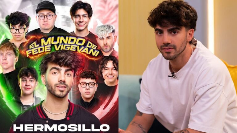Fede Vigevani se presenta en Hermosillo con Club Misterio y La Vecibanda