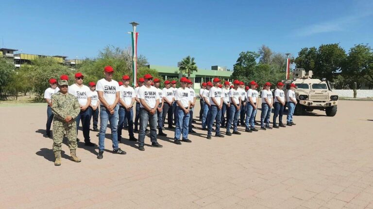 321 jóvenes inician adiestramiento del Servicio Militar Nacional en Hermosillo