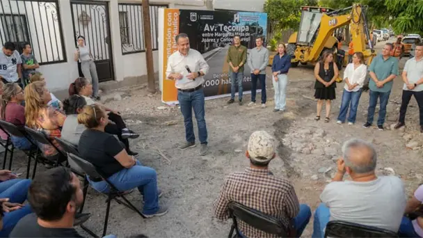 Inicia pavimentación integral de la calle Tecoripa en Hermosillo Inicia pavimentación integral de la calle Tecoripa en Hermosillo