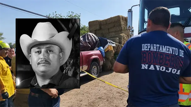 Comerciante muere aplastado por bultos en negocio de pacas en Navojoa Comerciante muere aplastado por bultos en negocio de pacas en Navojoa