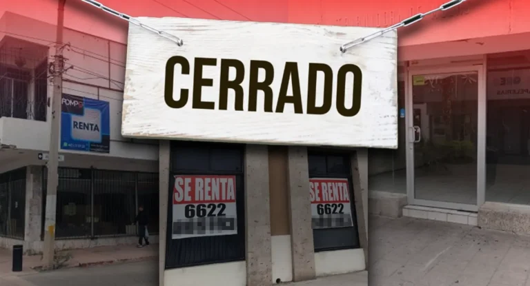 Cierran alrededor de 80 negocios en el Centro de Hermosillo por altos costos y bajas ventas
