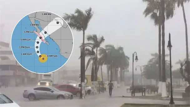 Sonora mantiene alerta azul por huracán Polo en 14 municipios