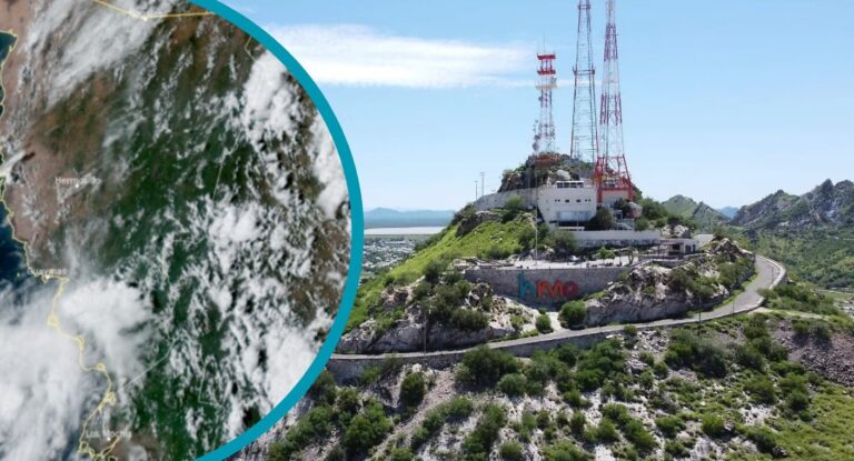 Pronostican lluvias moderadas a fuertes en Hermosillo y regiones de Sonora