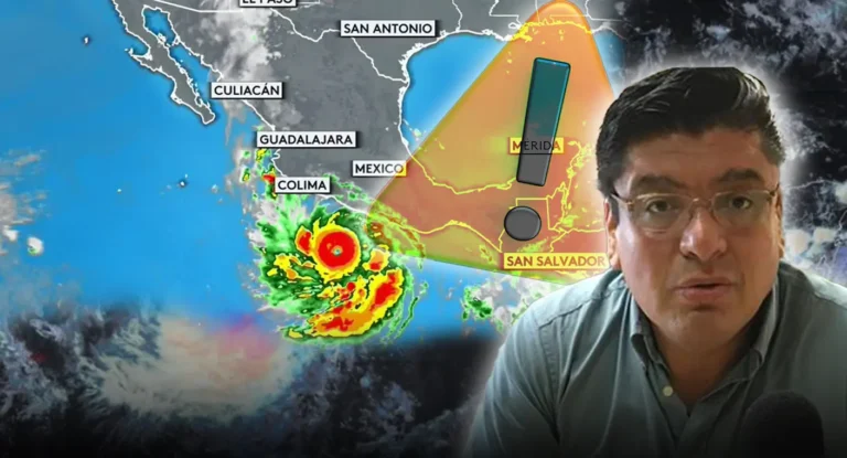 Huracán Polo categoría 3 se aproxima a Sonora con lluvias intensas y vientos fuertes