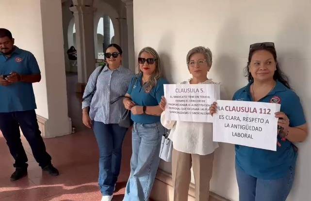 STEUS suspende actividades administrativas y amenaza con huelga en la Universidad de Sonora