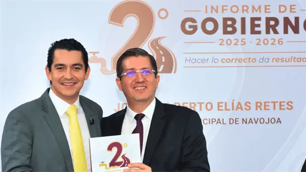 Jorge Elías Retes rinde Segundo Informe de Gobierno en Navojoa