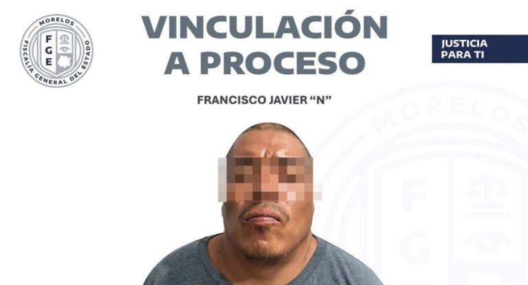 Vinculan a proceso a Francisco Javier “N” por feminicidio en Cuautla, Morelos