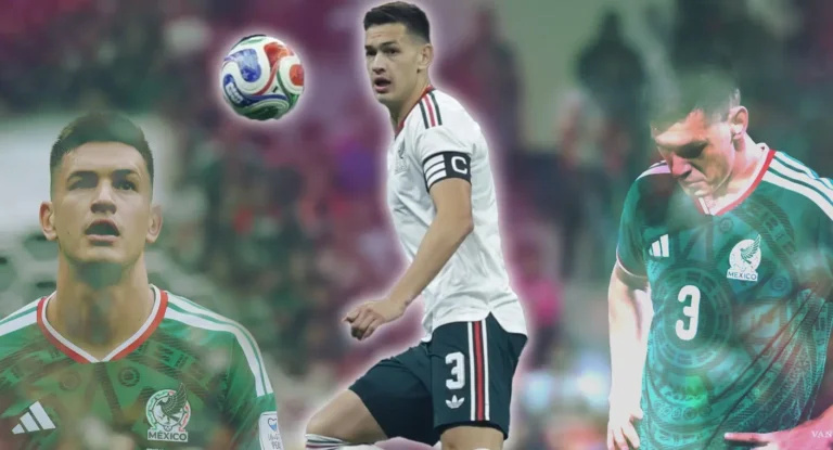 César Montes queda fuera de la Selección Mexicana por lesión; Dagoberto Espinoza lo sustituye