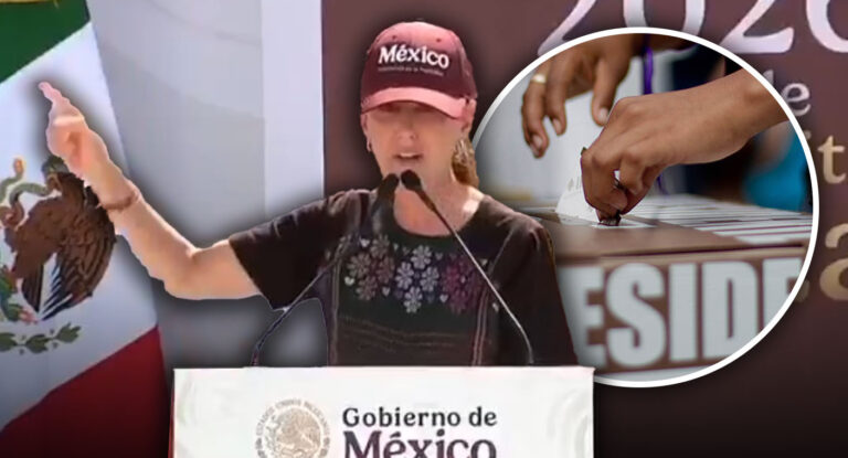 Sheinbaum rechaza compra de votos y defiende entrega directa de programas sociales