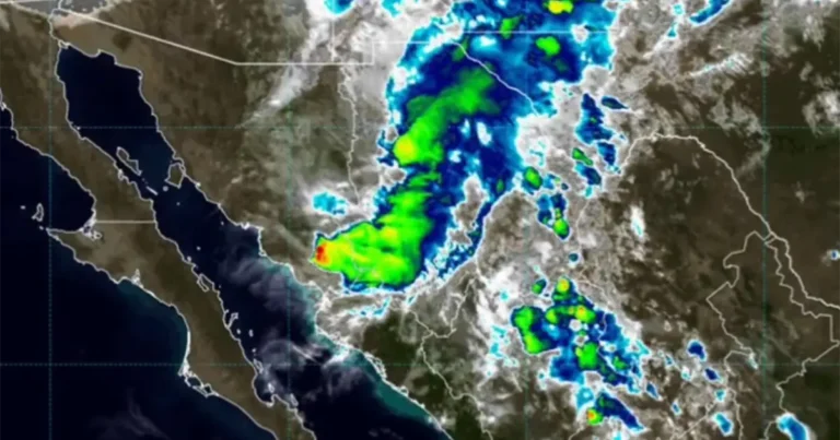 El sistema meteorológico Polo se degrada a baja presión remanente en Chihuahua