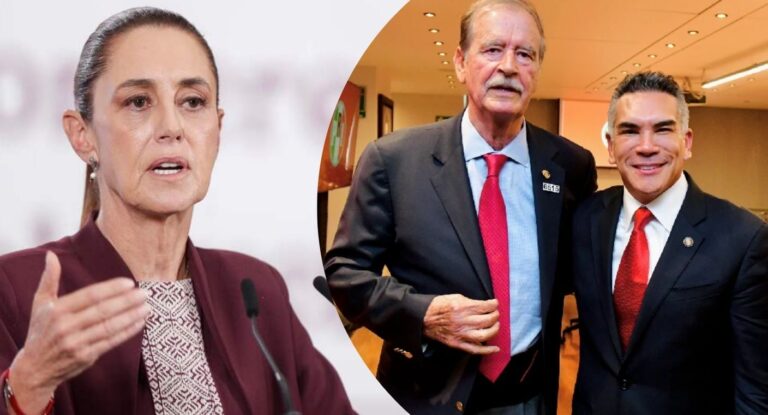 Claudia Sheinbaum defiende soberanía de México y critica al PRI y Vicente Fox Claudia Sheinbaum defiende soberanía de México y critica al PRI y Vicente Fox