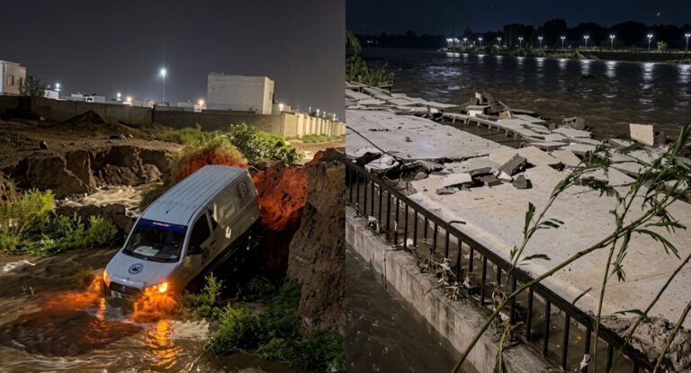 Lluvias y vientos fuertes causan afectaciones en el norte de Hermosillo