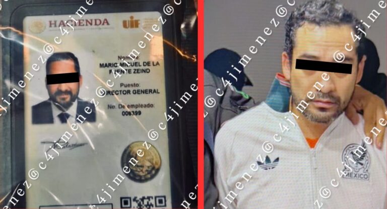 Detienen a impostor que extorsionaba haciéndose pasar por director de la UIF Detienen a impostor que extorsionaba haciéndose pasar por director de la UIF