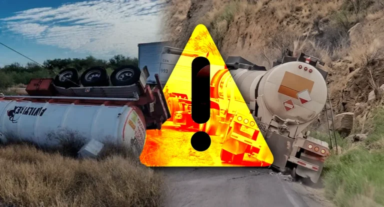 Accidentes con derrames químicos en carreteras de Sonora en 2026 suman nueve casos Accidentes con derrames químicos en carreteras de Sonora en 2026 suman nueve casos