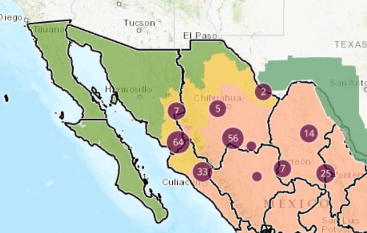 Gusano barrenador suma 55 casos activos en nueve municipios de Sonora Gusano barrenador suma 55 casos activos en nueve municipios de Sonora