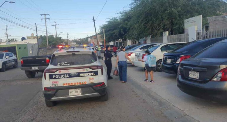 Primer día de clases en Hermosillo concluye con saldo blanco y recomendaciones de tránsito
