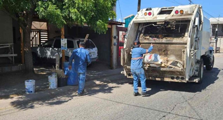 Recolección de basura operará con normalidad en Hermosillo durante festejos patrios