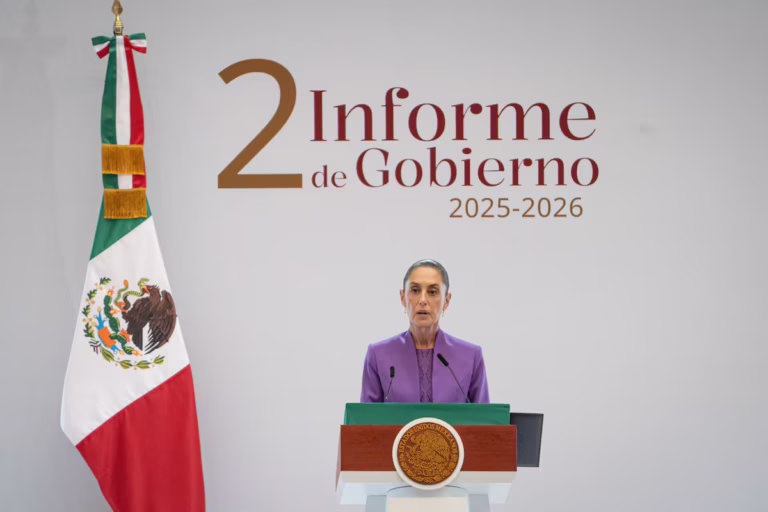 Claudia Sheinbaum rinde segundo informe y Fiscalía identifica autores de ataque en Hermosillo