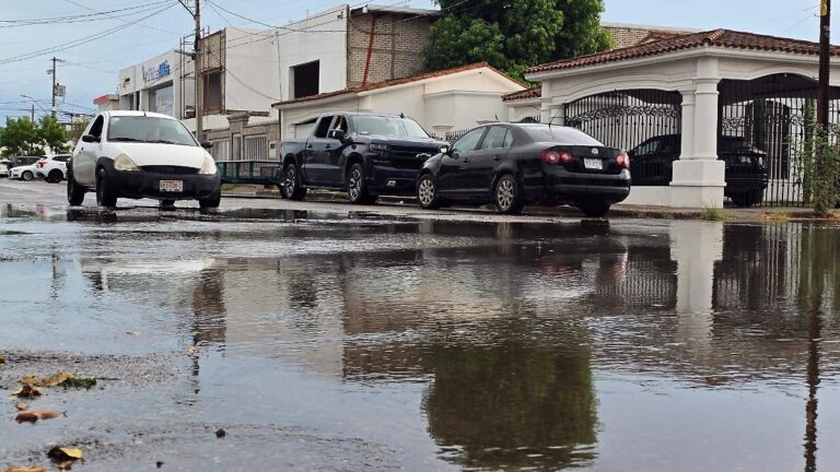 Tránsito de Hermosillo identifica puntos de riesgo por lluvias del huracán Polo