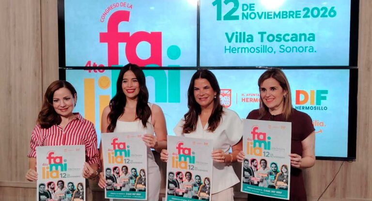 DIF Hermosillo invita al Congreso de la Familia 2026 en Villa Toscana
