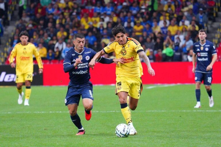 Cruz Azul vence 4-3 a América en el Clásico Joven en Estadio Banorte Cruz Azul vence 4-3 a América en el Clásico Joven en Estadio Banorte