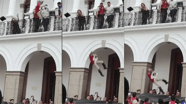 Video viral: niño es lanzado desde balcón en recreación escolar de Juan Escutia en Ameca