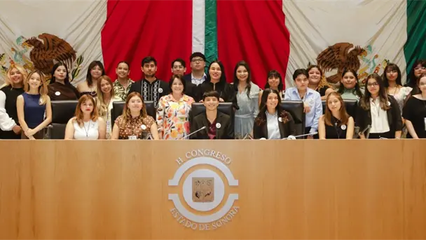 Concluye Parlamento Juvenil 2026 en Sonora con propuestas sobre ciudadanía digital
