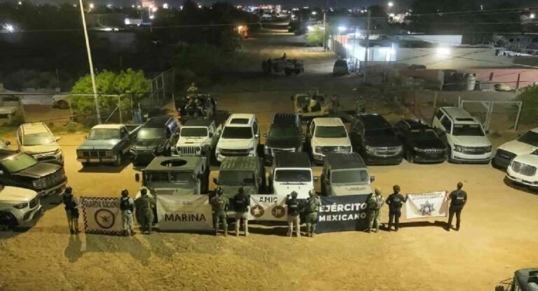 Detienen a menor de 14 años y seis adultos por secuestro y otros delitos en Puerto Peñasco