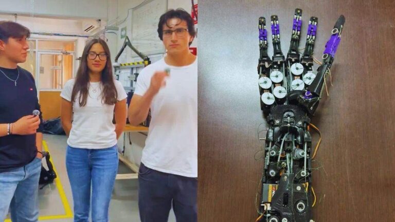 Estudiantes de Cananea desarrollan brazo robótico Manus DEXA para InnovaTecNM 2026