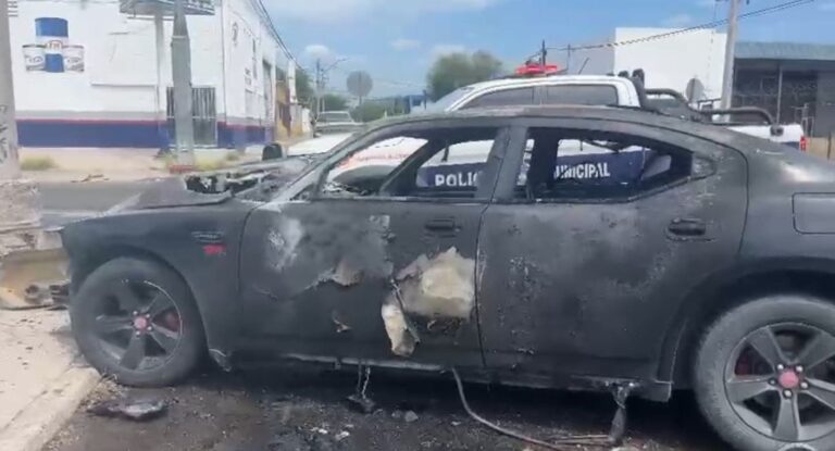Choque con incendio deja un lesionado en colonia San Benito, Hermosillo