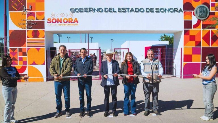 Cecop invierte 300 mdp en rescate de espacios públicos en Sonora