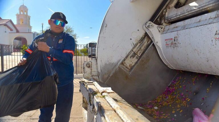 Servicio de recolección de basura en Hermosillo operará con normalidad en Fiestas Patrias