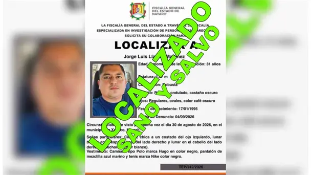 Agencia Ministerial localiza en Agua Prieta a hombre desaparecido en Nayarit Agencia Ministerial localiza en Agua Prieta a hombre desaparecido en Nayarit