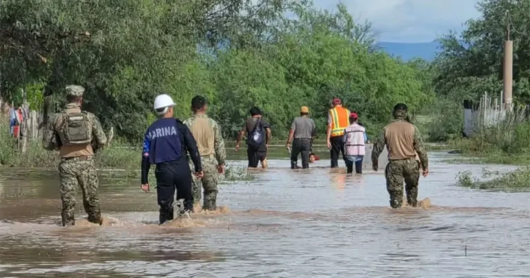 Evacúan a 1,128 personas en siete municipios de Sonora por huracán Polo