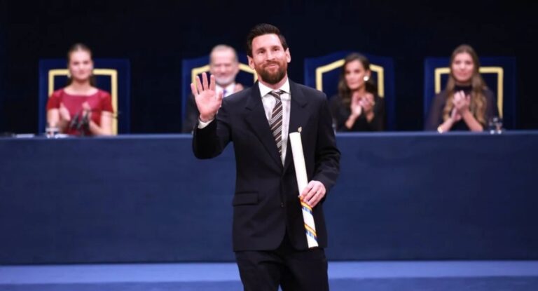 Lionel Messi recibe el Premio Princesa de Asturias de los Deportes 2026