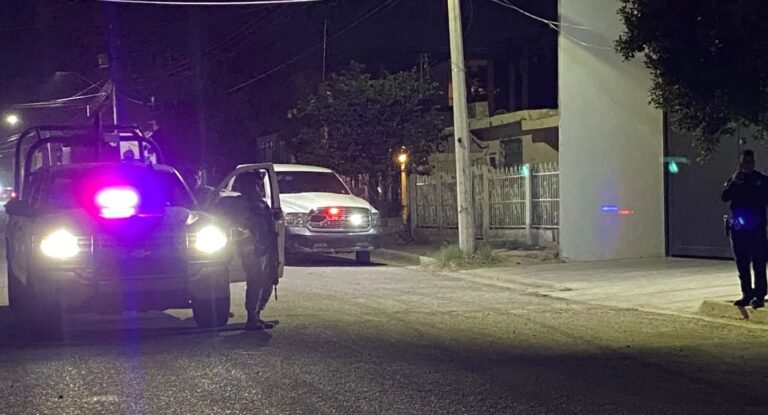 Hombre resulta herido en ataque armado en la colonia Emiliano Zapata de Hermosillo