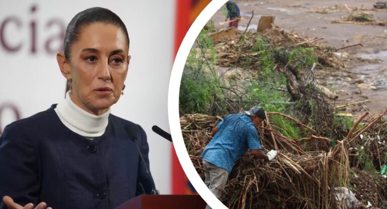 Anuncian apoyo federal para Baja California tras daños por huracán ‘Rachel’