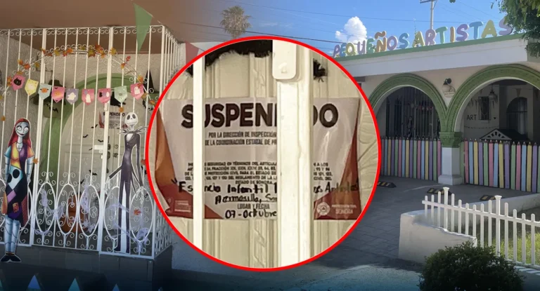 Suspenden guardería Pequeños Artistas en Hermosillo tras muerte de bebé; investigan causas
