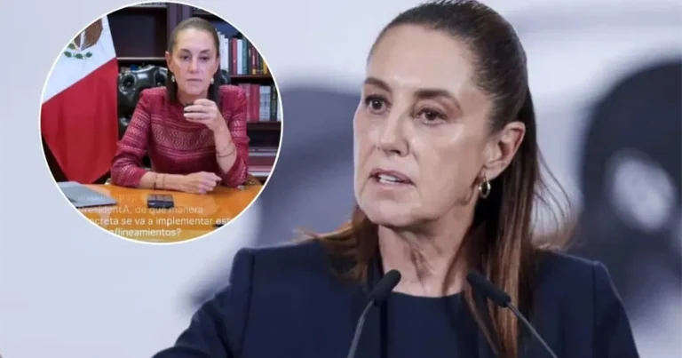Claudia Sheinbaum realiza su primer directo en redes sociales desde Palacio Nacional