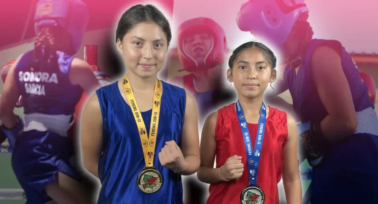Hermanas de Hermosillo ganan oro y plata en Festival Olímpico 2026 de boxeo