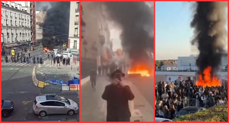 Hasta 500 centros educativos cerrados en Francia por protestas estudiantiles y violencia