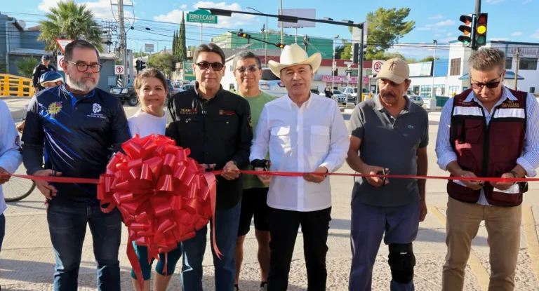 Inauguran puente para estudiantes del Tecnológico de Nogales tras 50 años de demanda