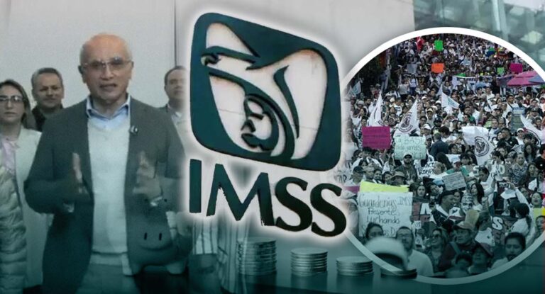 Trabajadores del IMSS rechazan aumento salarial del 6.8% y exigen nuevas negociaciones