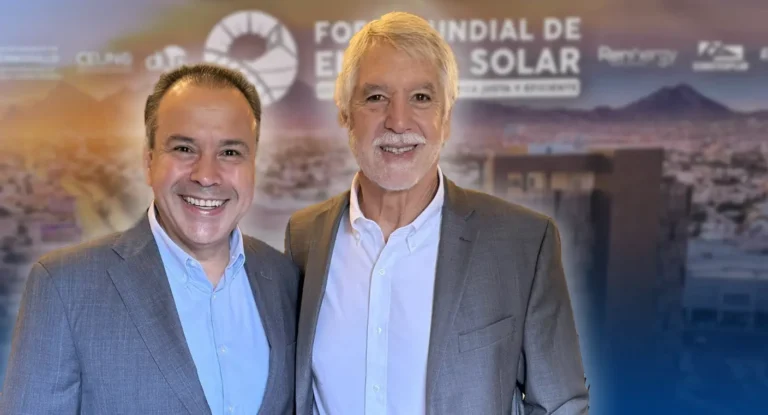 Enrique Peñalosa visita Hermosillo durante el Foro Mundial de Energía Solar 2026