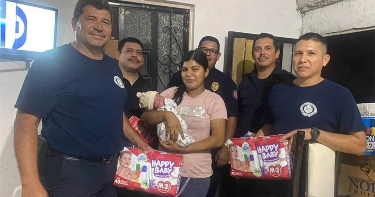 Rescatan a mujer en labor de parto durante huracán Polo en Tesia, Navojoa