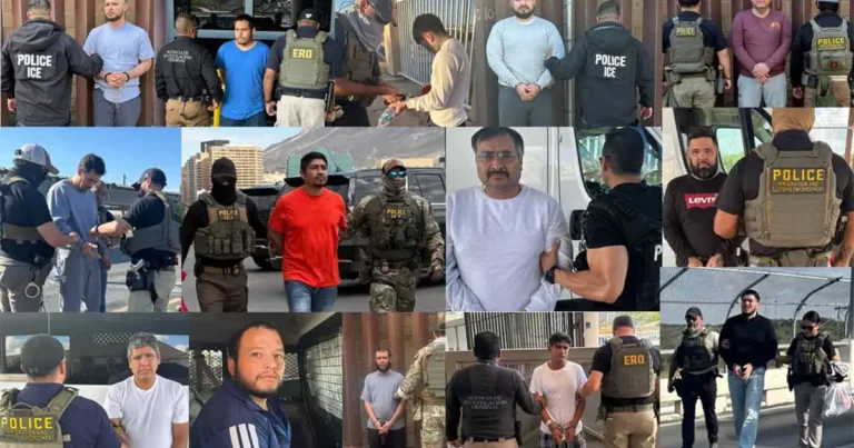 Estados Unidos entrega a México más de 20 fugitivos buscados por delitos graves