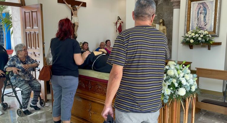 Celebran a San Francisco en réplica de capilla de Magdalena de Kino en Hermosillo